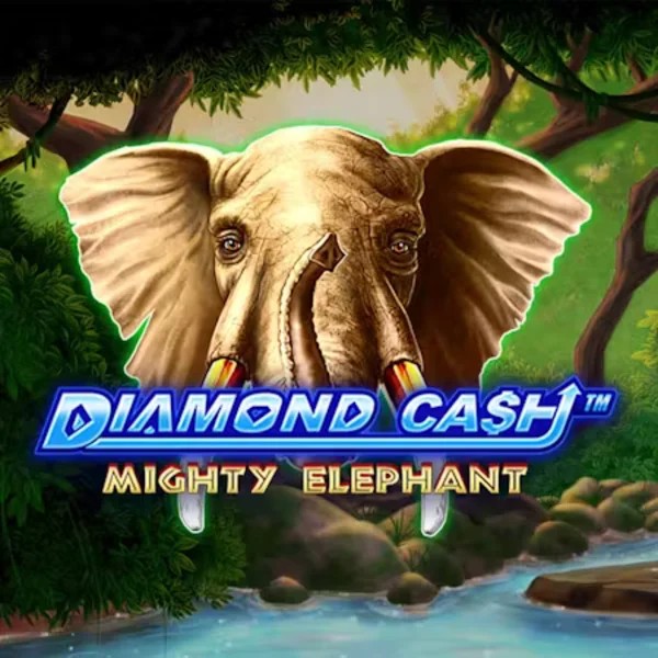 Diamond Cash Mighty Elephant slot logo by Greentube at Pelikioski Casino