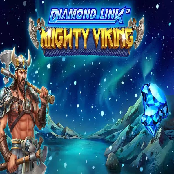 Diamond Link Mighty Viking casino game by Greentube – featured logo at Pelikioski Casino