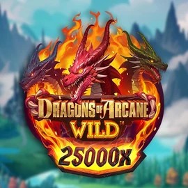 Dragons of Arcane Wild slot visual from Foxium available on pelikioskiscasino.fi