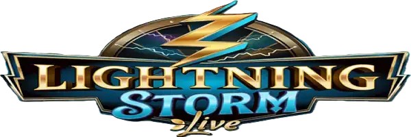 Lightning Storm slot visual from Evolution available on pelikioskiscasino.fi