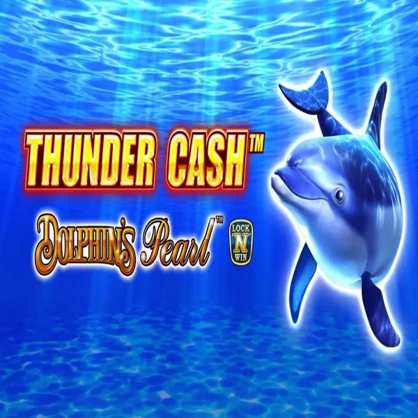 Thunder Cash Dolphins Pearl logo – Slots by Novomatic at Pelikioski Casino