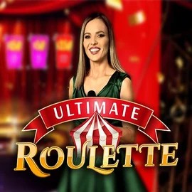 Official Live Casino logo: Ultimate Roulette by Ezugi at Pelikioski Casino