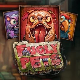 Fugly Pets slot logo by Stakelogic at Pelikioski Casino