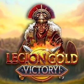 Legion Gold Victory! slot logo by Play'n GO at Pelikioski Casino