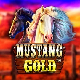 Mustang Gold game by Pragmatic Play – logo hosted on Pelikioski Casino