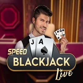 Official Live Casino logo: Speed Blackjack by Pragmatic Play at Pelikioski Casino